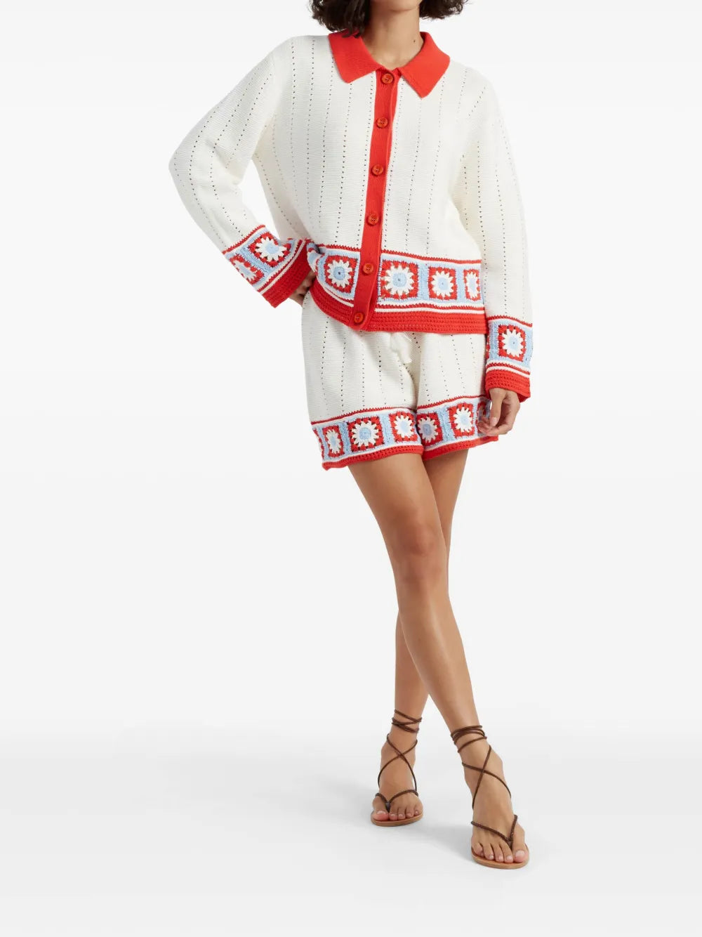 Crochet-Knit Shirt