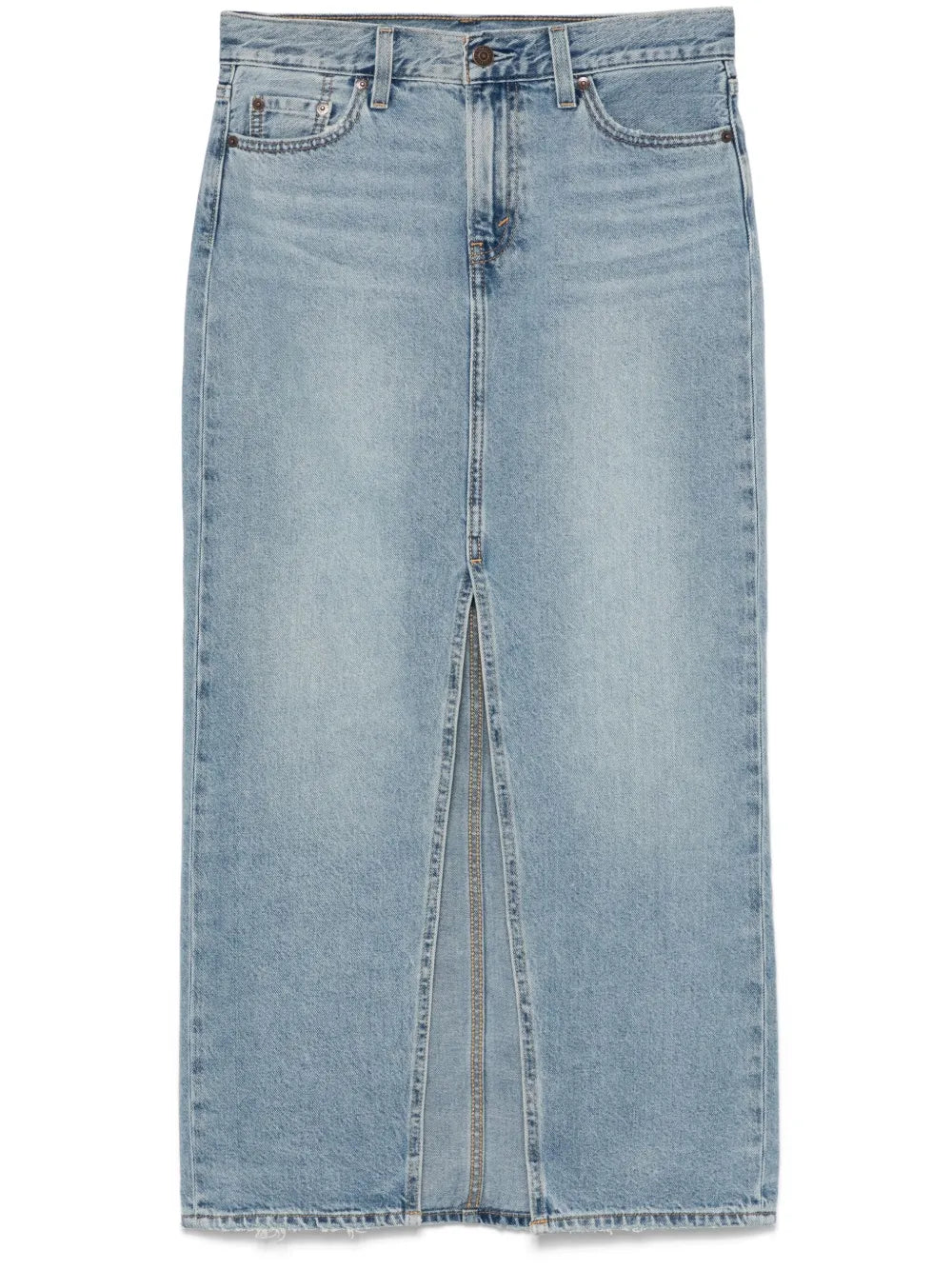 Ankle Column Maxi Skirt