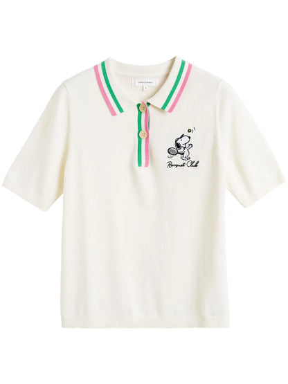 Peanuts Club Polo Top