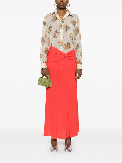 Floral-Print Shirt