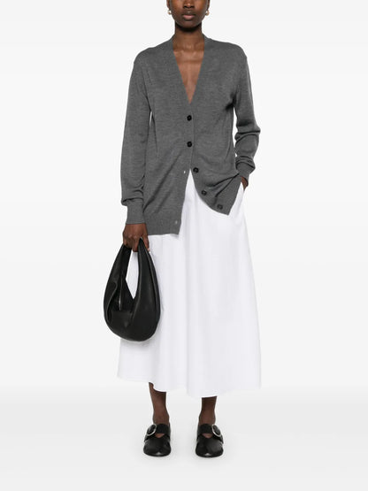Virgin-Wool Cardigan