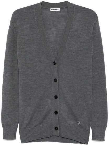 Virgin-Wool Cardigan