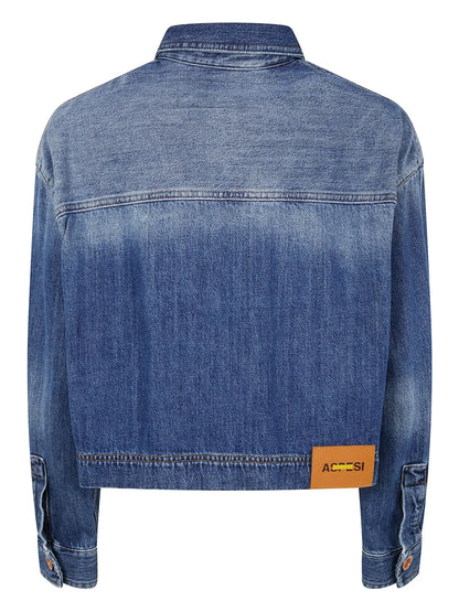 Cropped Denim Jacket