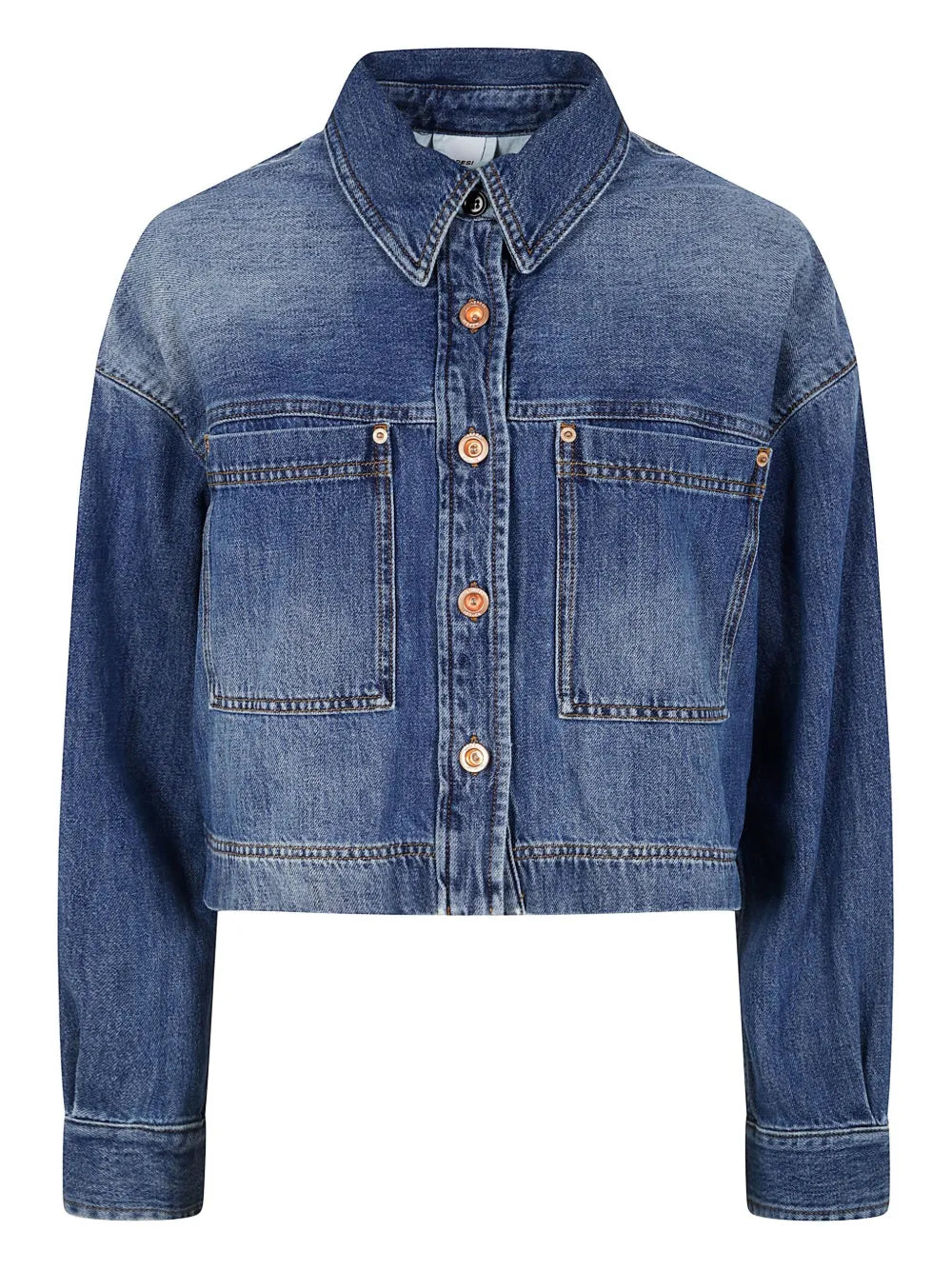 Cropped Denim Jacket