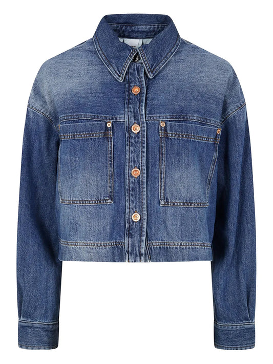 Cropped Denim Jacket