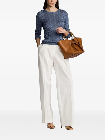 Cable-Knit Sweater