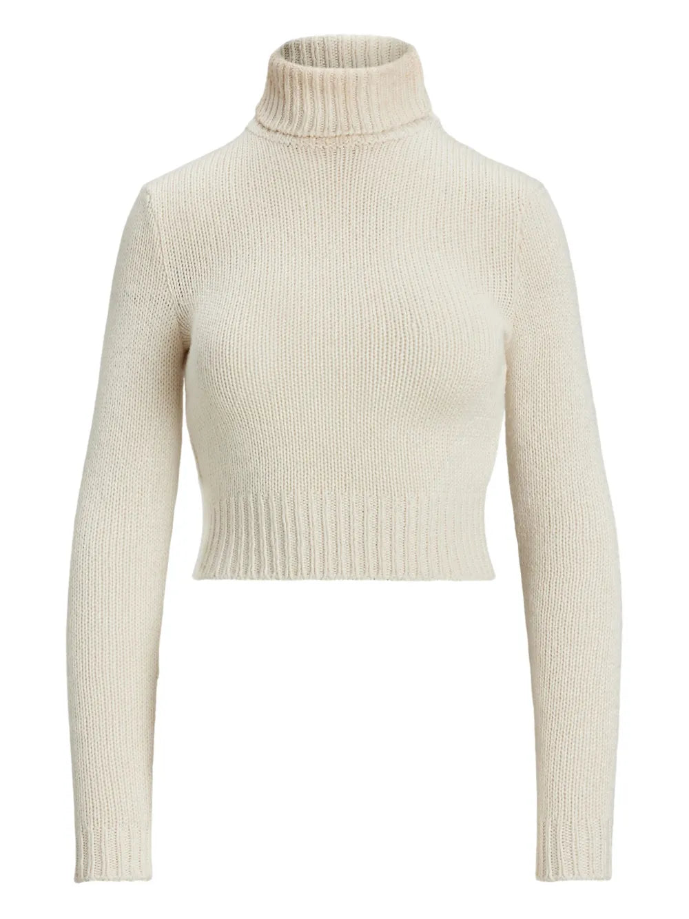 Cropped Turtleneck Jumper