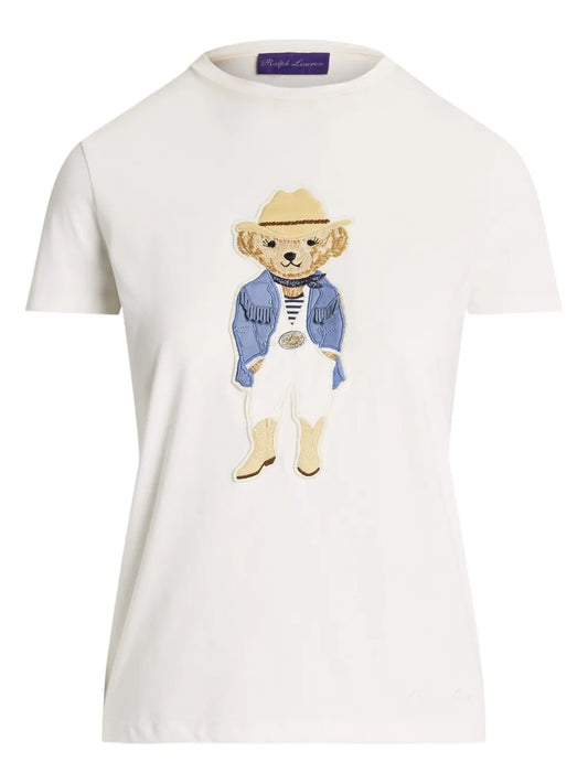 Bear-Motif T-Shirt