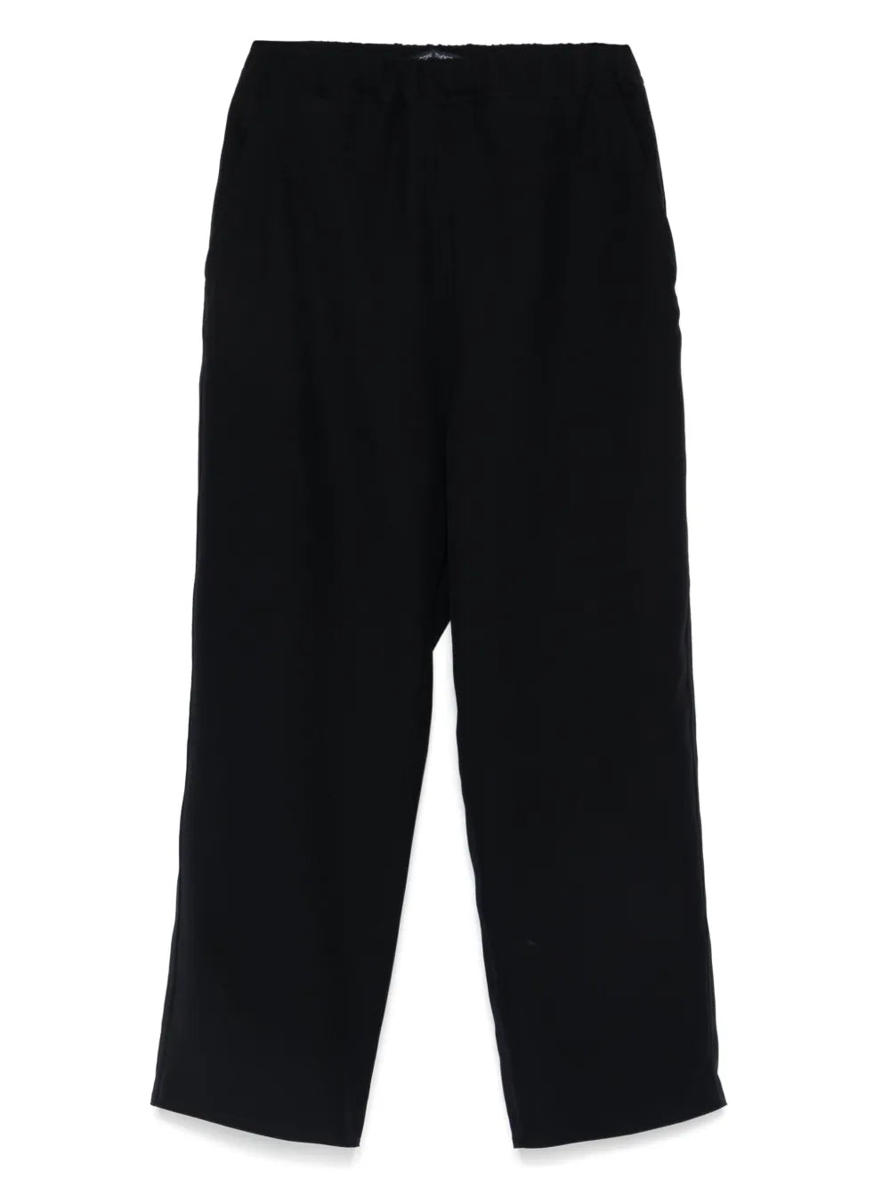Crepe Straight Trousers