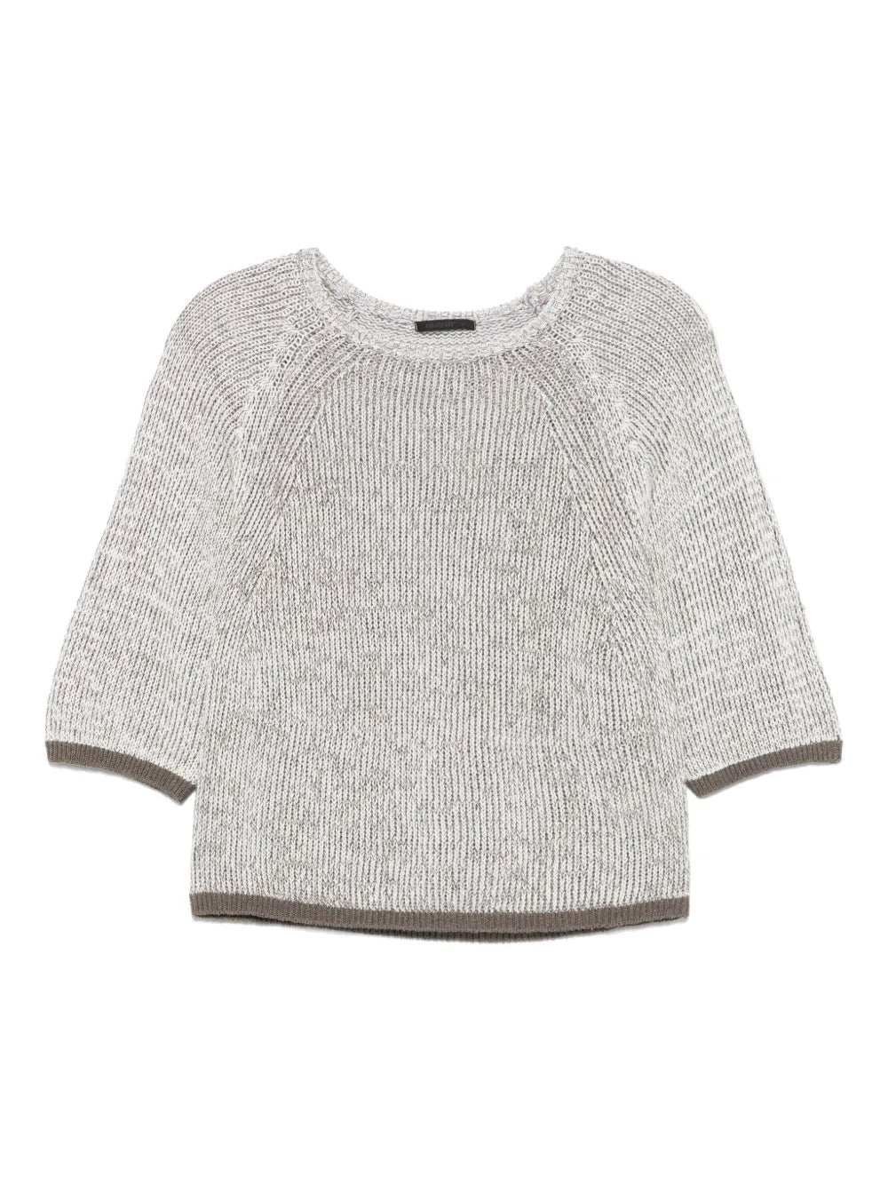 Contrast-Trim Sweater
