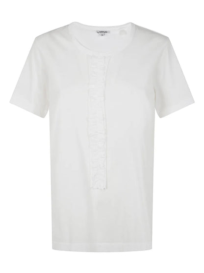 Ruffle-Detail T-Shirt