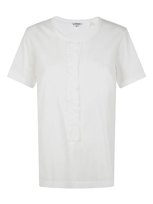 Ruffle-Detail T-Shirt