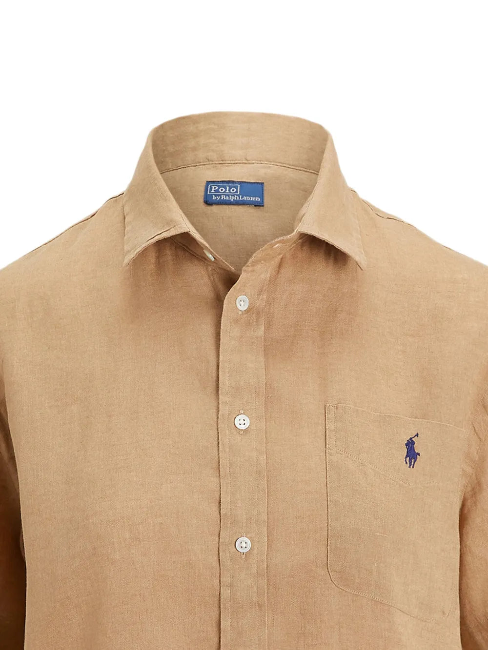Short-Sleeve Linen Shirt