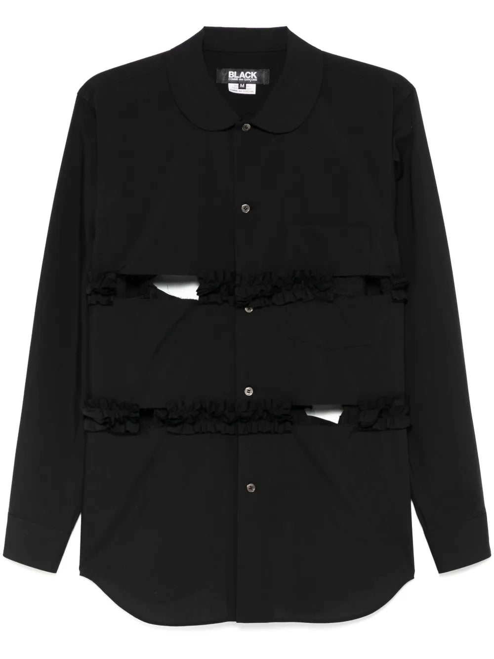Ruffle-Trim Shirt