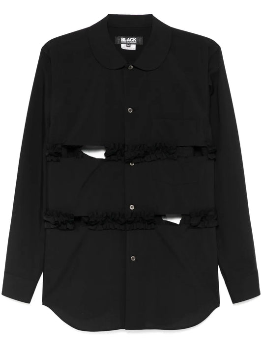 Ruffle-Trim Shirt