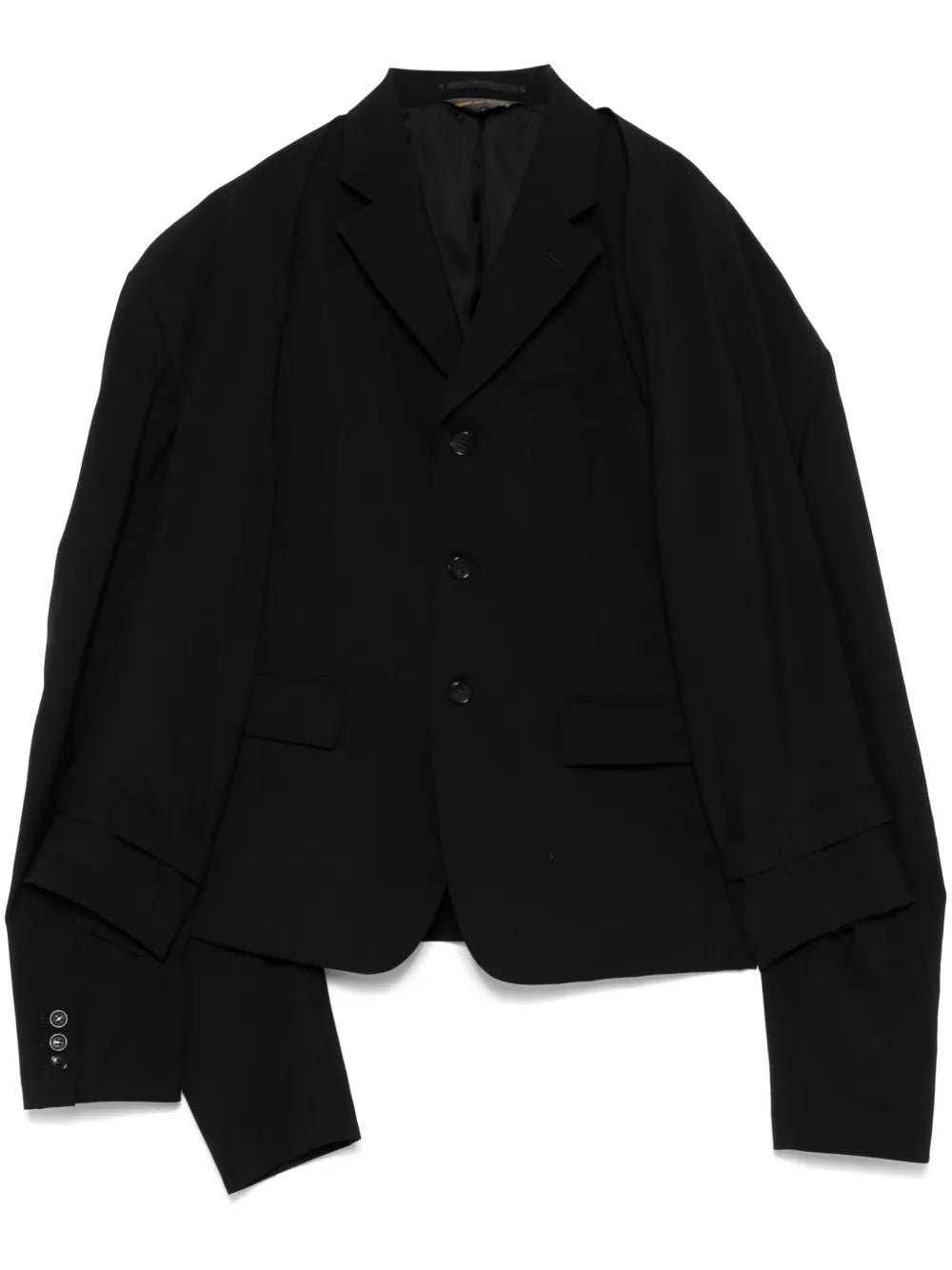 Detachable-Sleeves Blazer