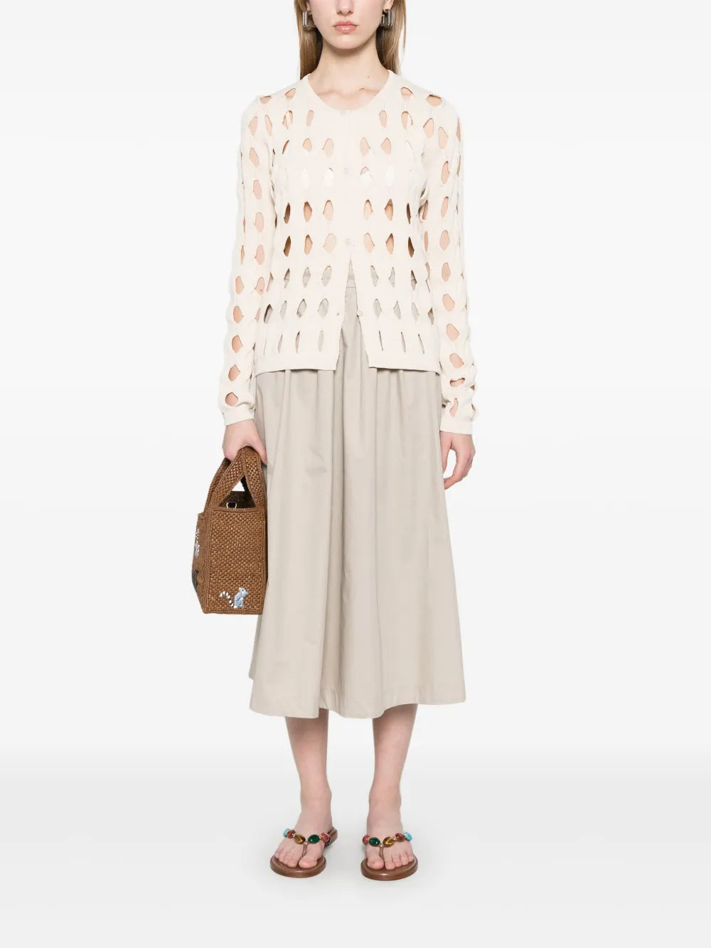 Open-Knit Cardigan