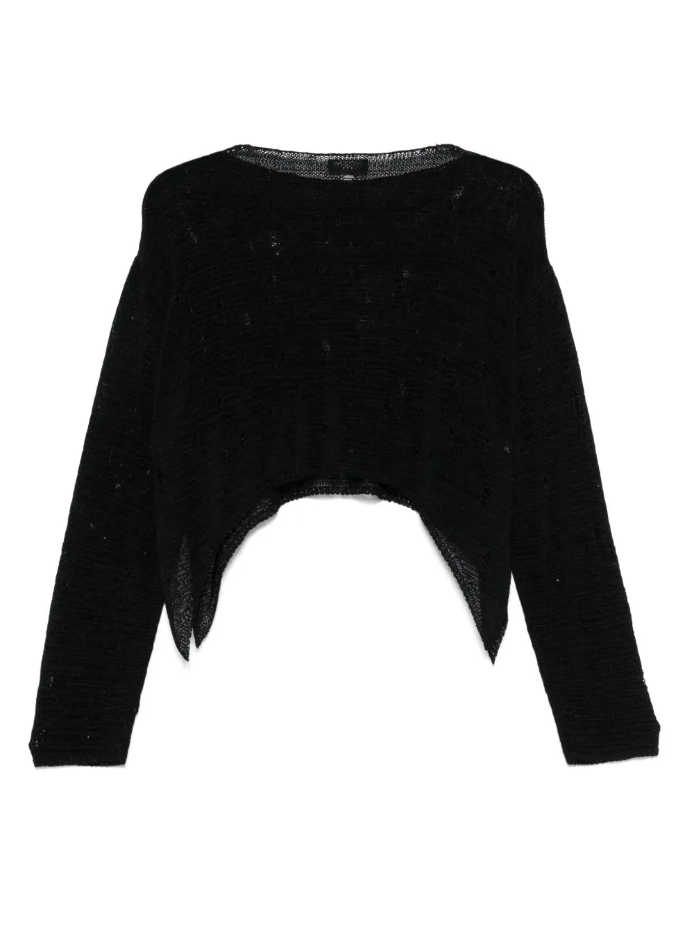 Ripped-Detailed Sweater
