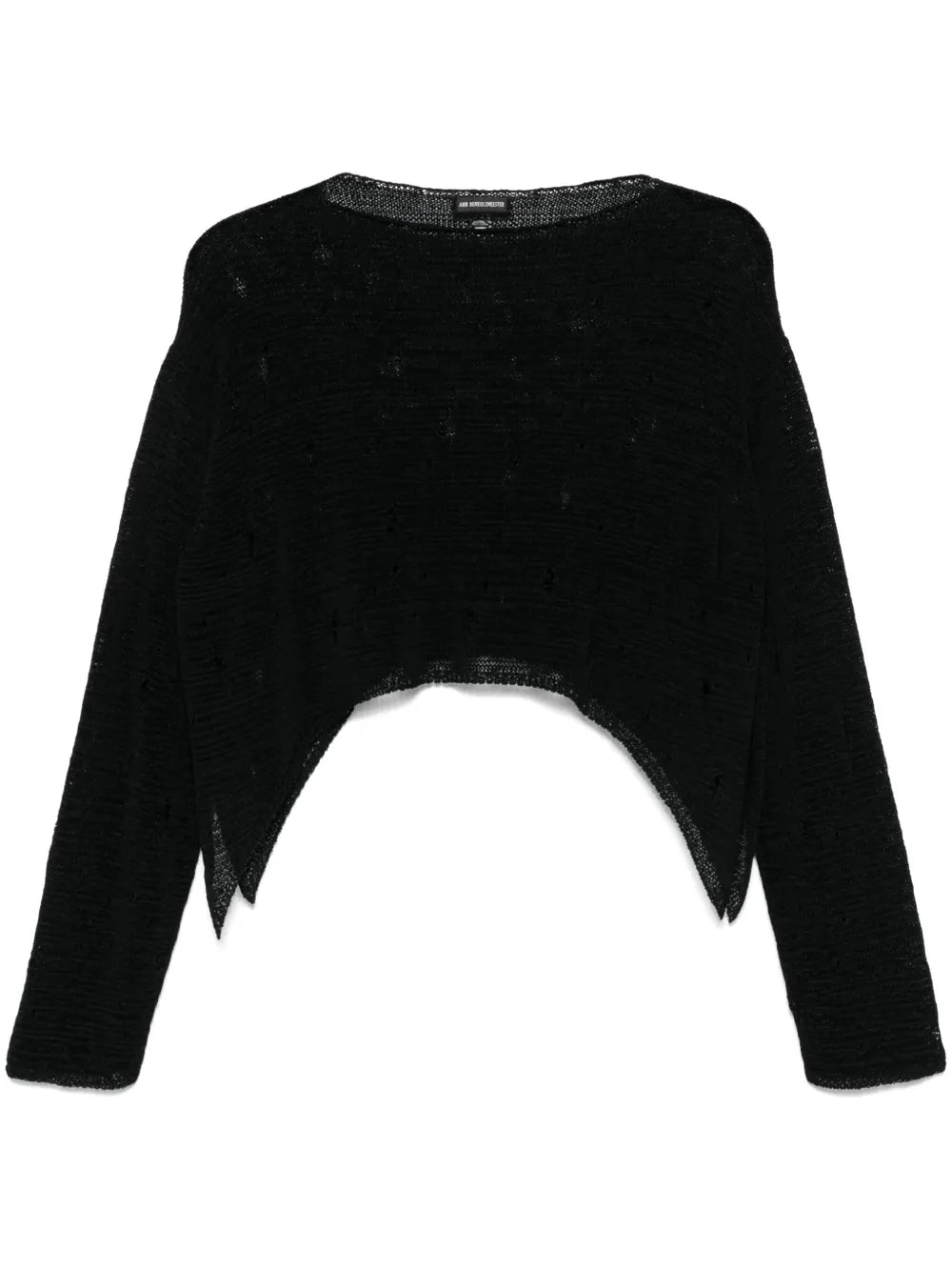Ripped-Detailed Sweater