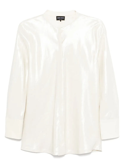 Metallic-Effect Shirt