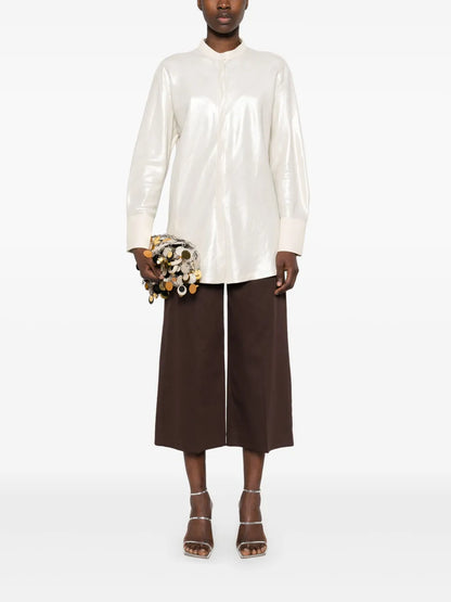 Metallic-Effect Shirt