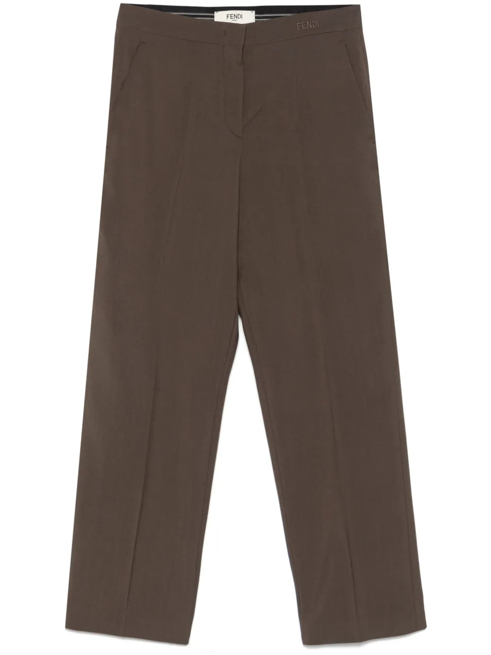 Logo-Embroidered Trousers