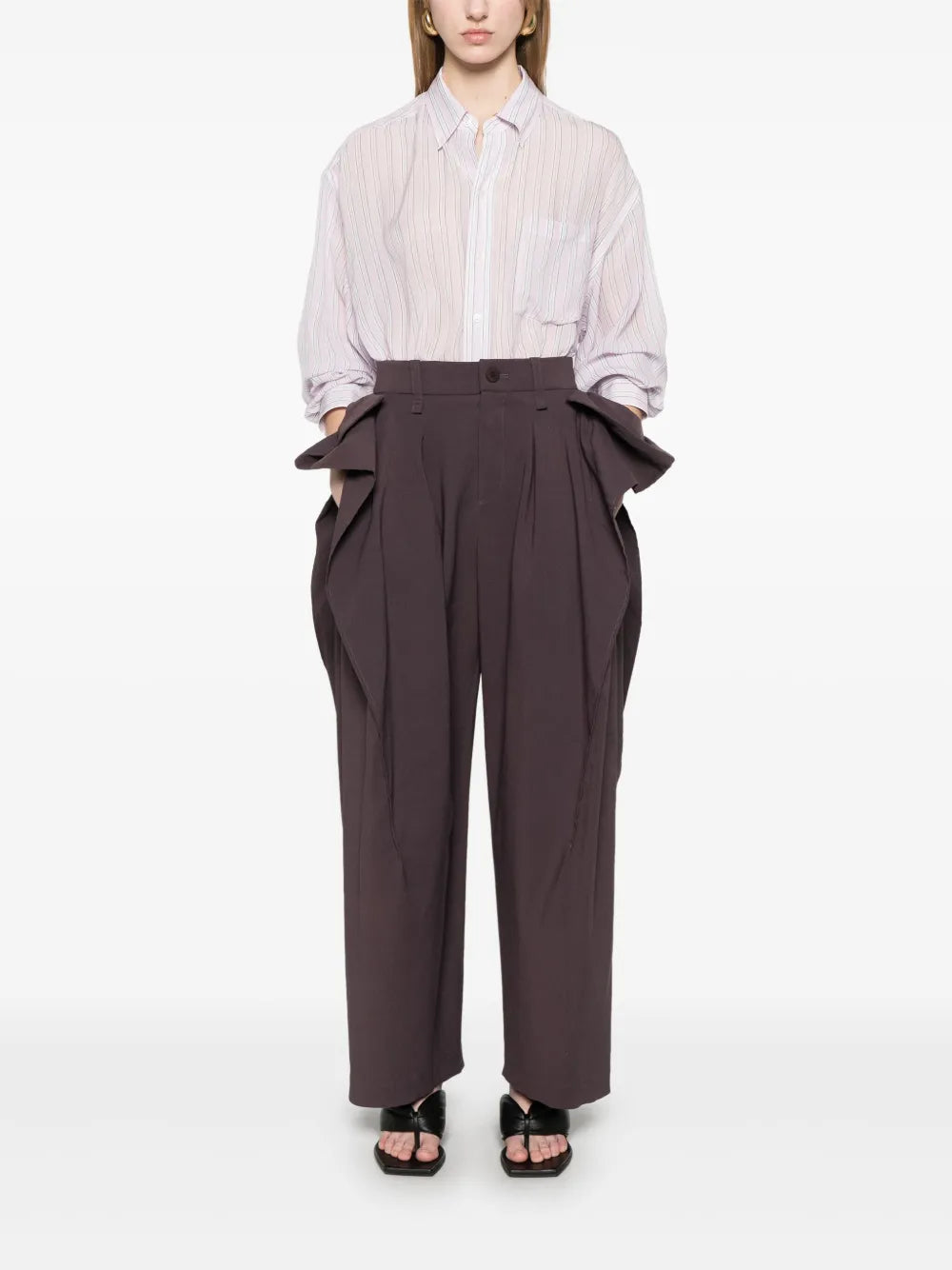 Draped Trousers