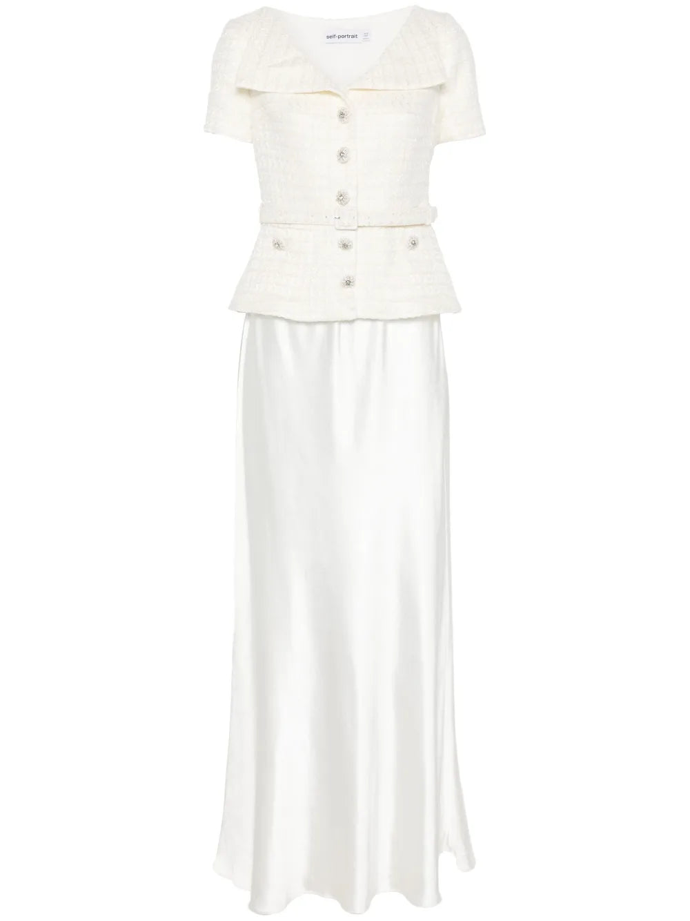 Panelled Maxi Dress