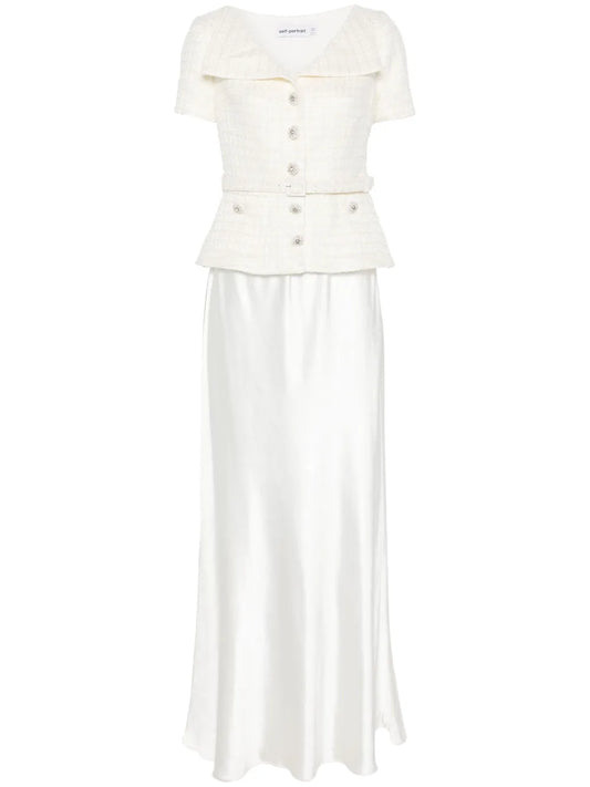 Panelled Maxi Dress
