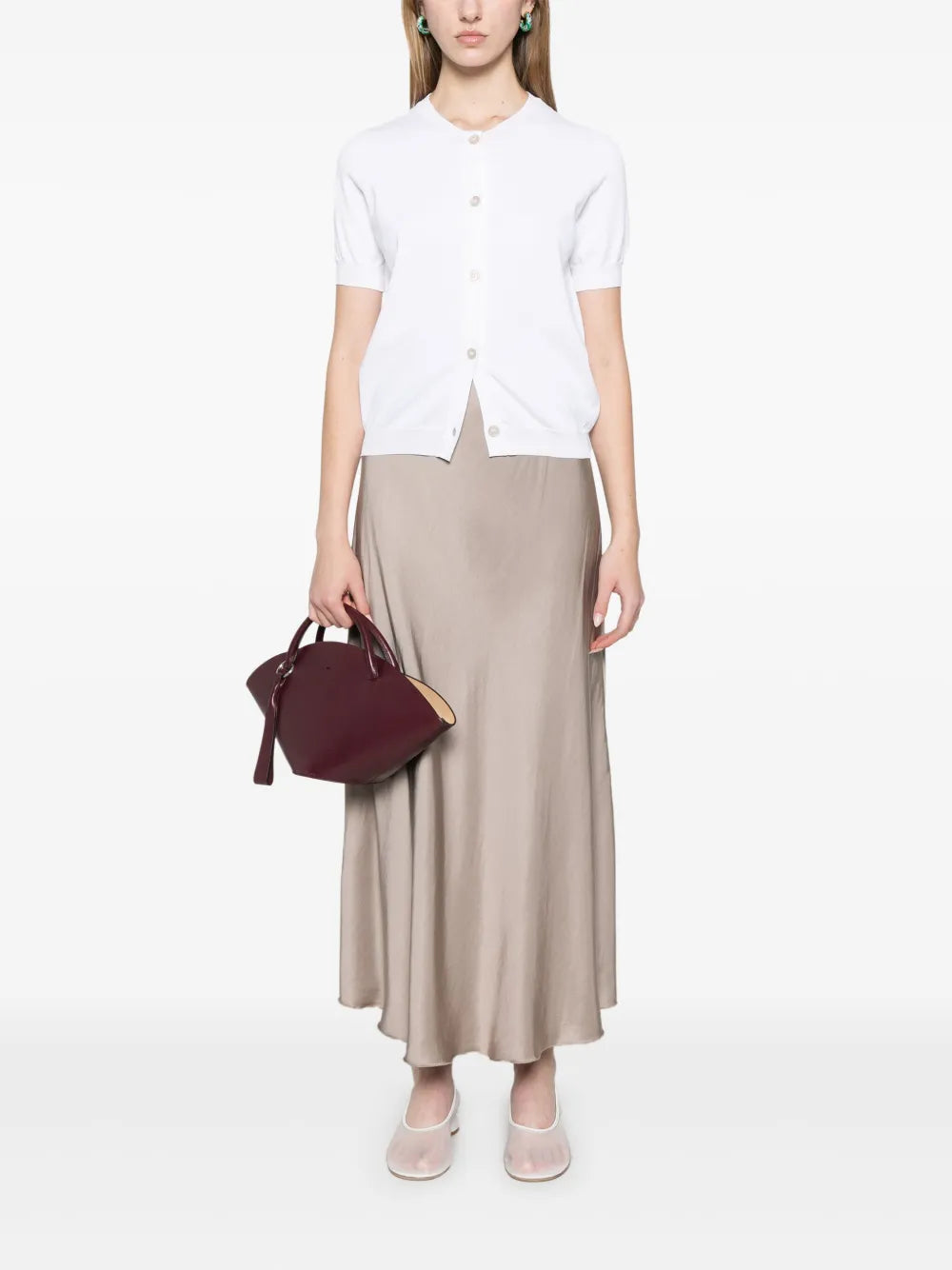 Short-Sleeved Cardigan