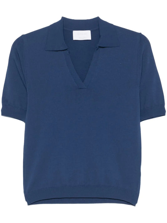 Knitted Polo Top