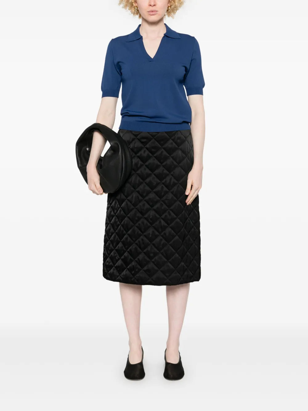 Knitted Polo Top