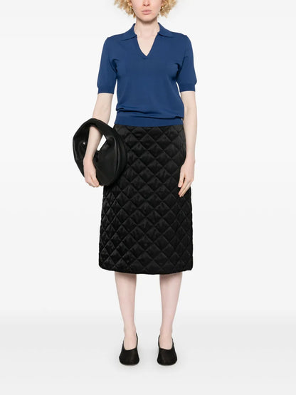 Knitted Polo Top