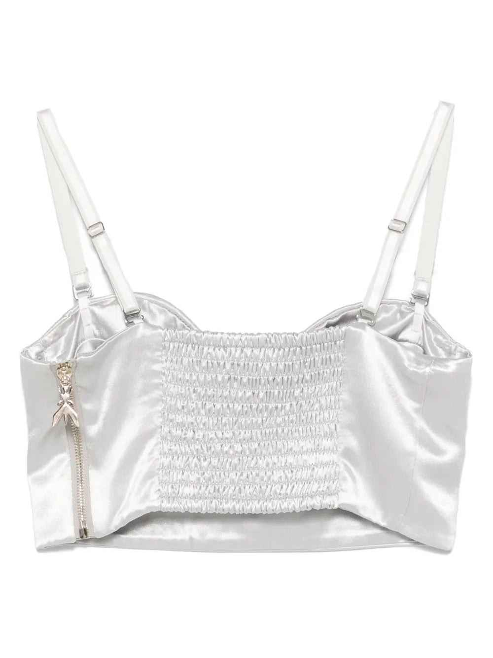 Satined Bustier Top