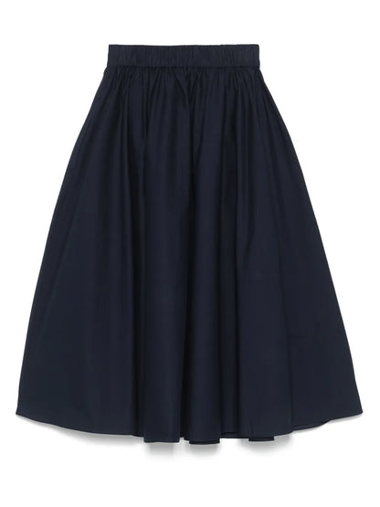 Poplin Midi Skirt
