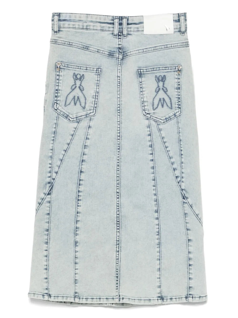 Denim Midi Skirt