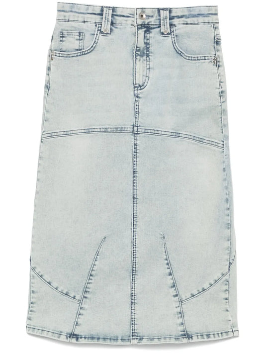 Denim Midi Skirt