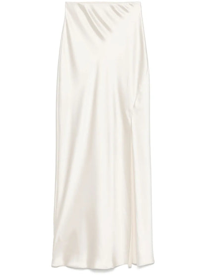 Satined Maxi Skirt