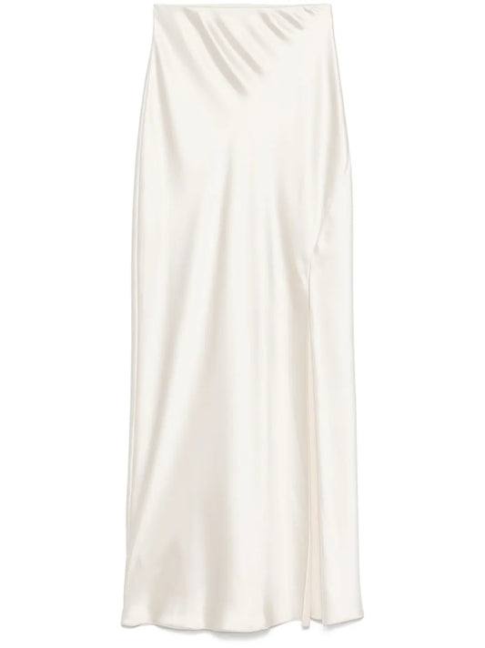 Satined Maxi Skirt