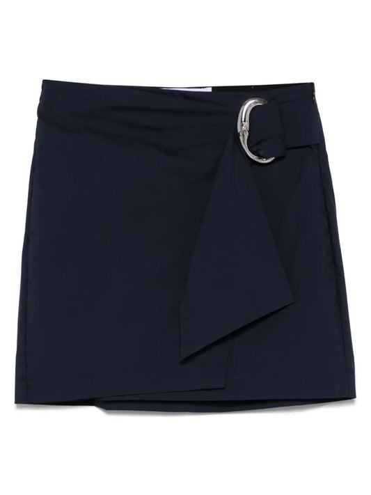 Logo Plaque Mini Skirt