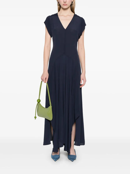 Crepe Midi Dress
