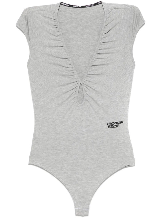 Plunging V-Neck Bodysuit