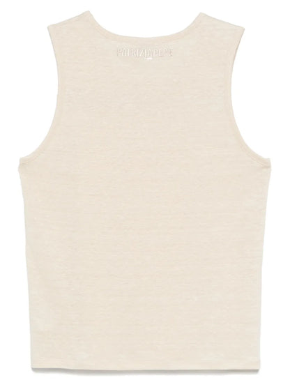 Logo-Plaque Tank Top