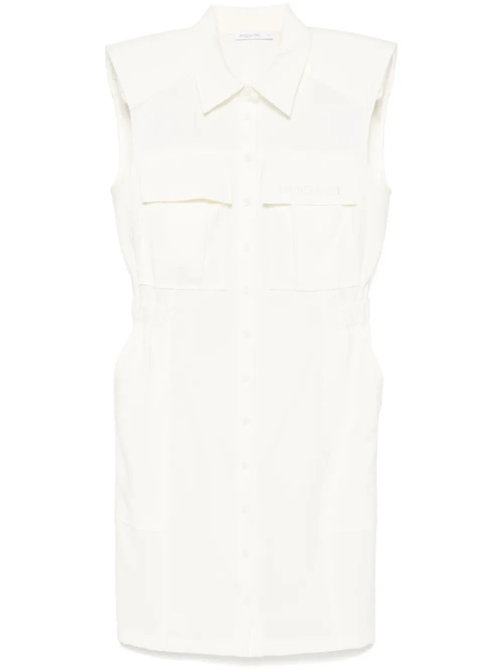 Logo-Embroidered Mini Dress