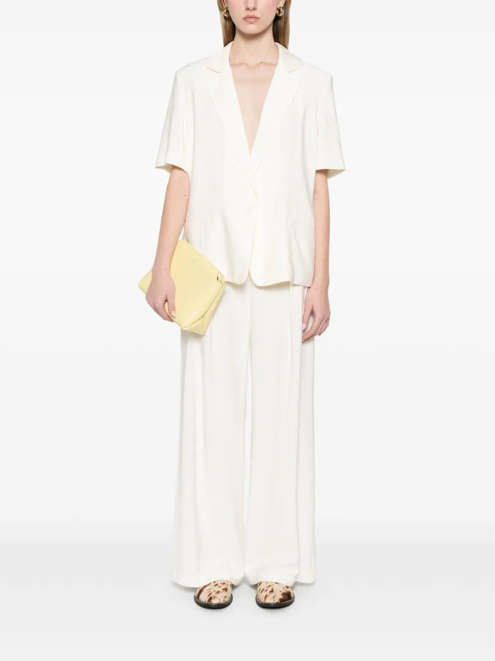 Pleat-Detailed Trousers