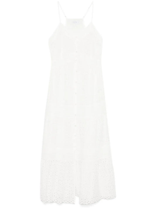 Broderie Anglaise Midi Dress