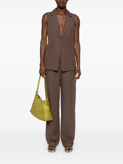 Frayed-Detailed Trousers