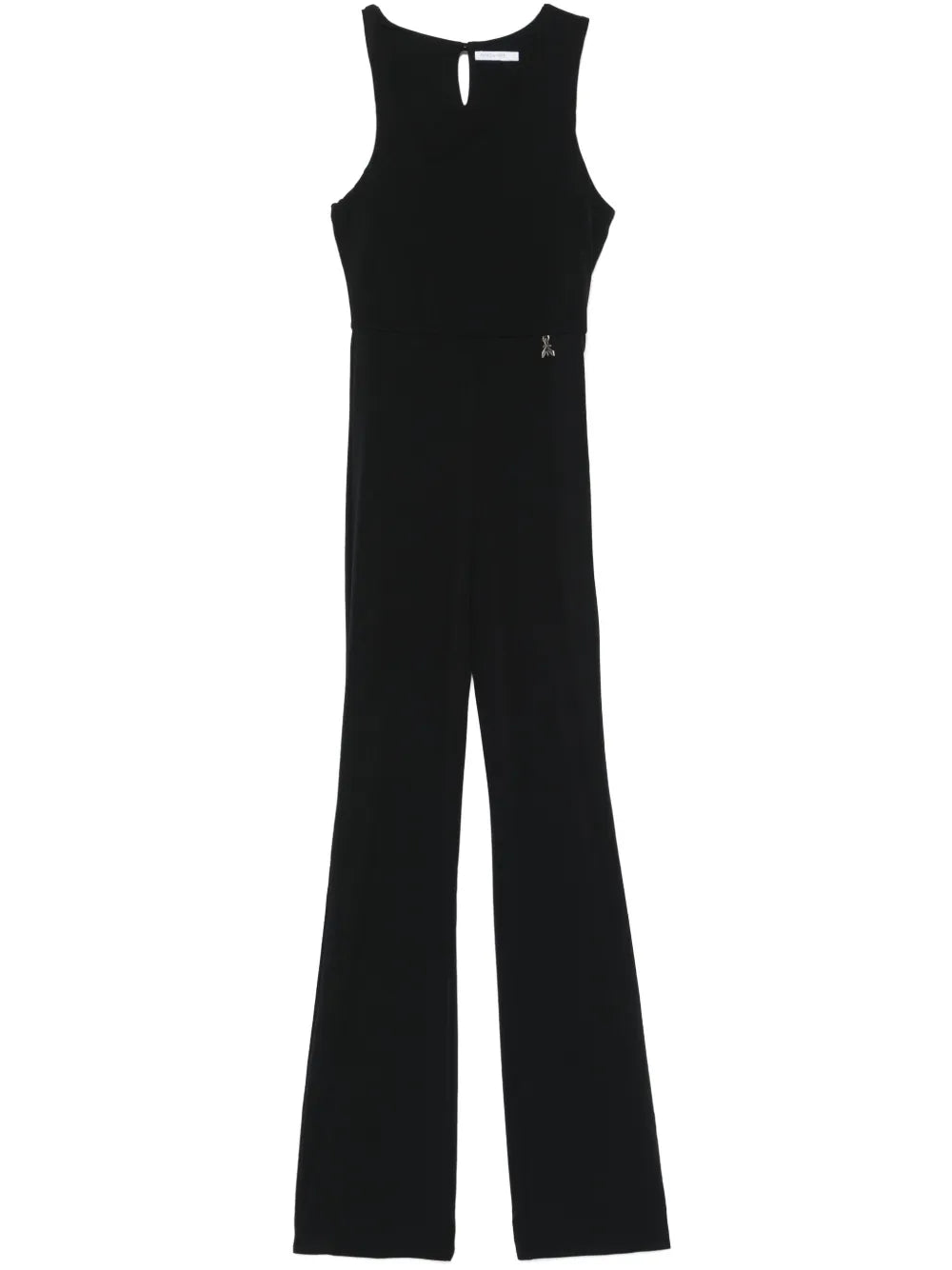 Asymmetric-Neck Jumpsuit