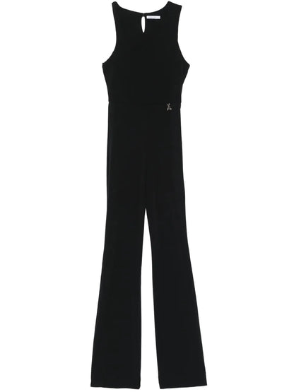 Asymmetric-Neck Jumpsuit