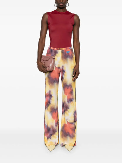 Rubberised-Logo Trousers